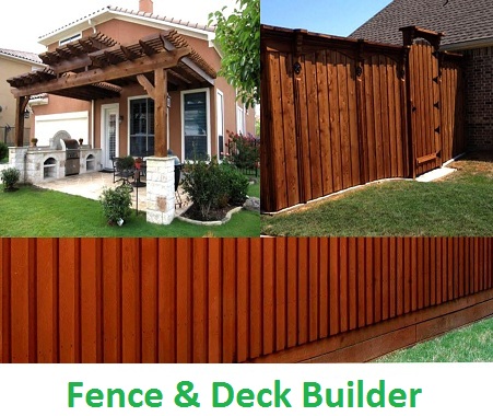 fence and deck